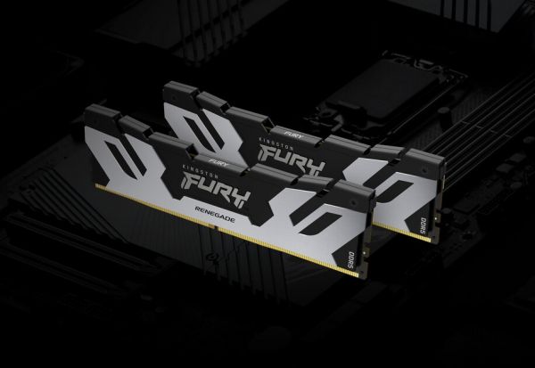 ������ ������ DDR5 2x48GB/6400 Kingston Fury Renegade Silver (KF564C32RSK2-96) - �������� 18