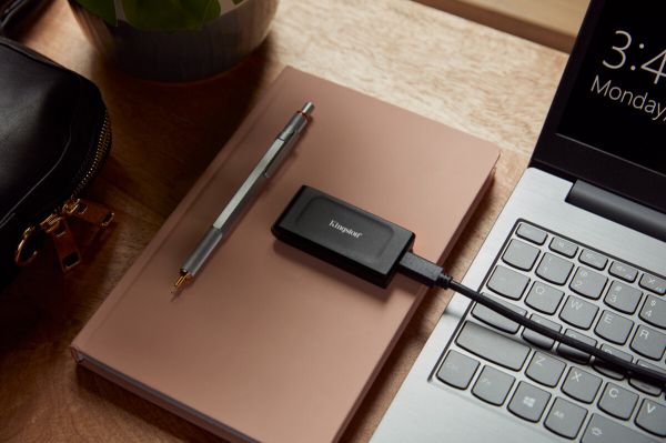   SSD Portable USB 1.0B Kingston SXS1000 Black (SXS1000/1000G) -  4