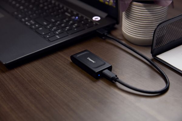   SSD Portable USB 1.0B Kingston SXS1000 Black (SXS1000/1000G) -  5