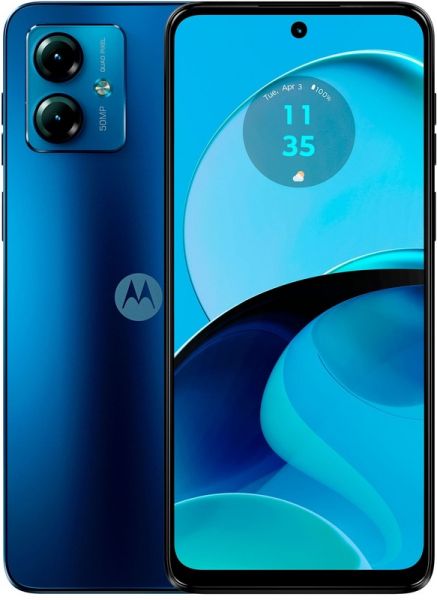  Motorola Moto G14 8/256GB Dual Sim Sky Blue (PAYF0040RS) -  1