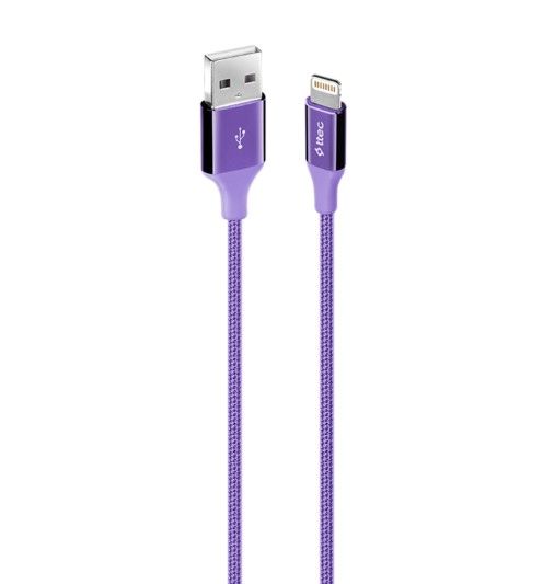  Ttec (2DK16MR) USB - Lightning, AlumiCable, 1.2, Purple -  2