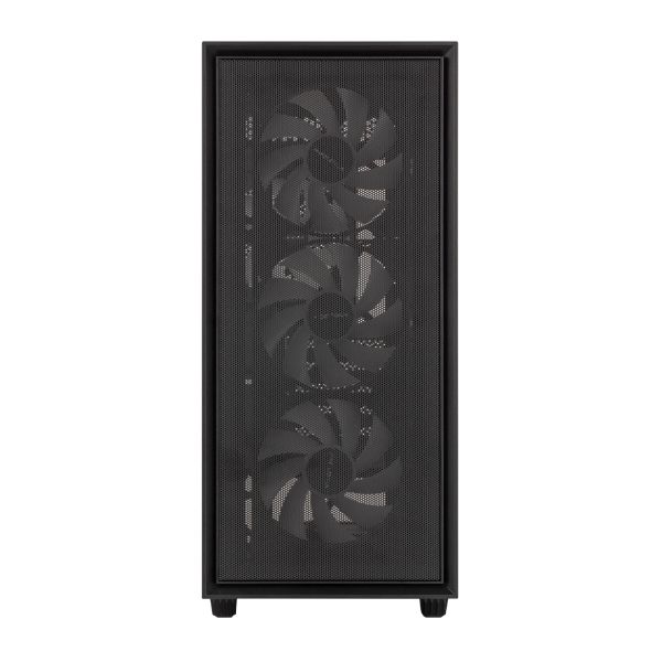  Prologix E107 Tempered Glass 1xUSB2.0, 2xUSB3.0, Black,   -  5