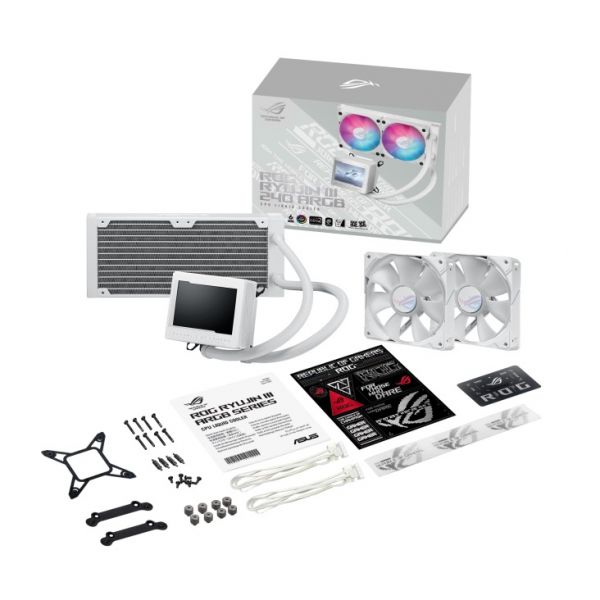    Asus ROG Ryujin III 240 ARGB White Edition (90RC00K2-M0UAY0) -  8
