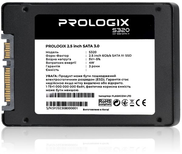 SSD ���������� Prologix S320 240GB 2.5" SATAIII TLC (PRO240GS320) - �������� 3