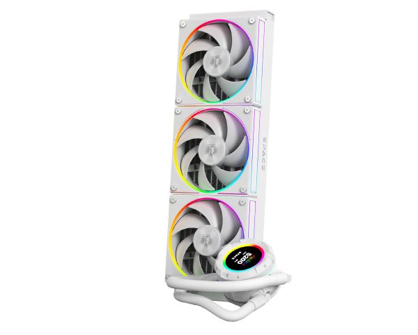 ������� �������� ���������� ID-Cooling Space LCD SL360 White - �������� 1
