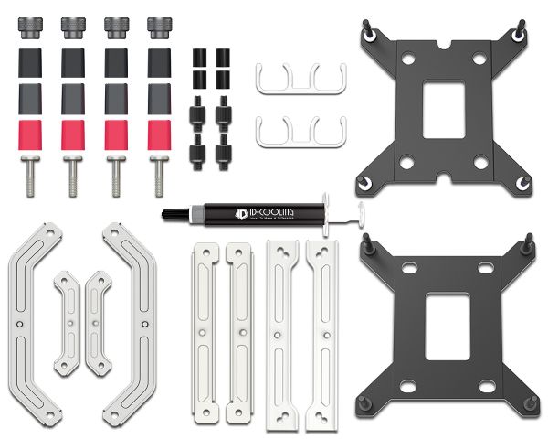 ������� �������� ���������� ID-Cooling Space LCD SL360 White - �������� 10
