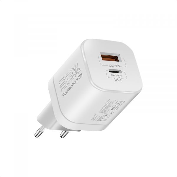 �������� ���������� Promate PowerPort-33 White - �������� 1