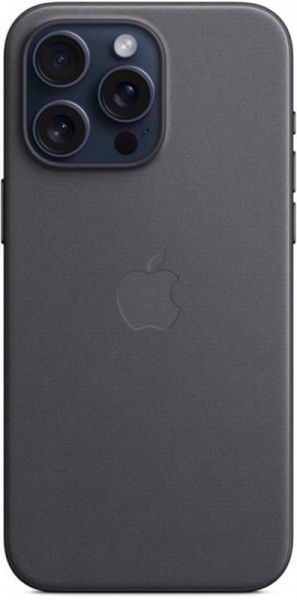 �����-�������� Apple FineWoven Case with MagSafe ��� Apple iPhone 15 Pro Max Black (MT4V3) - �������� 1