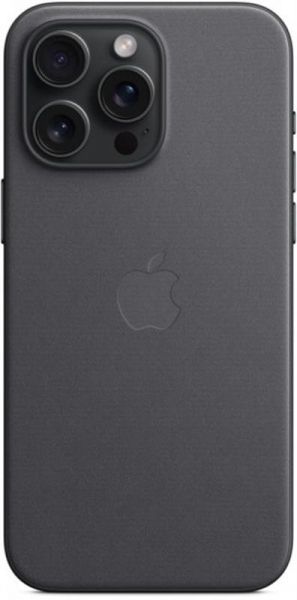 �����-�������� Apple FineWoven Case with MagSafe ��� Apple iPhone 15 Pro Max Black (MT4V3) - �������� 3