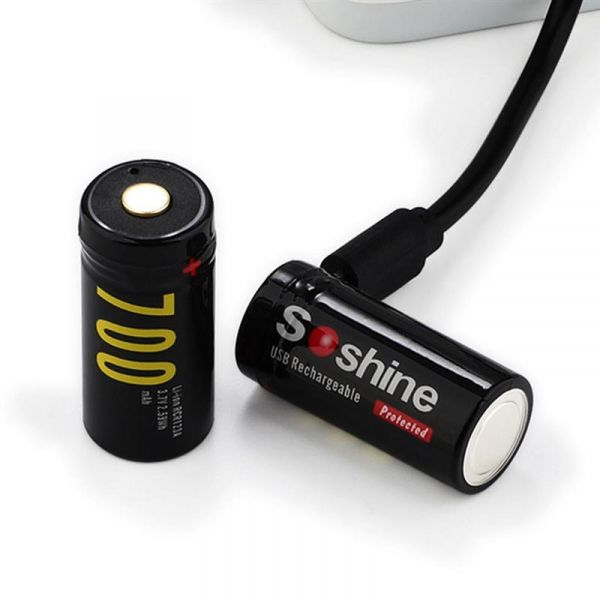 ����������� Soshine CR123A/16340 microUSB 700mAh 1�� - �������� 3