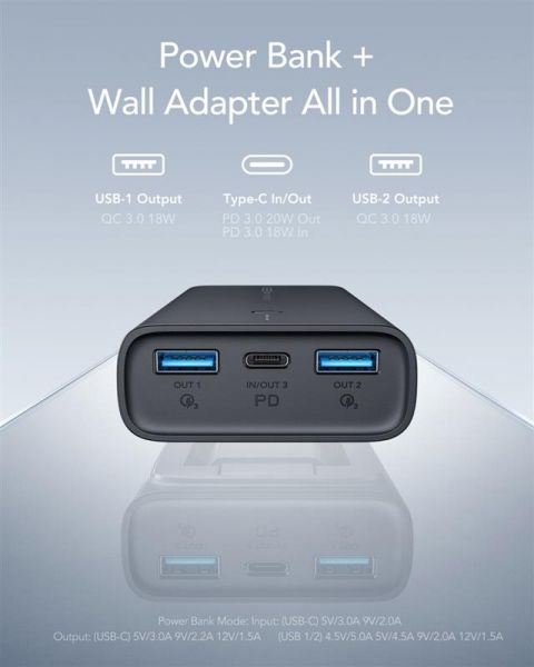 ��� Veger ACE100 10000mAh Black (W1146) (1283126559143) - �������� 2