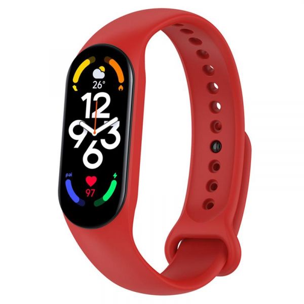 ���������� ������� BeCover ��� Xiaomi Mi Smart Band 7 Red (707485) - �������� 1