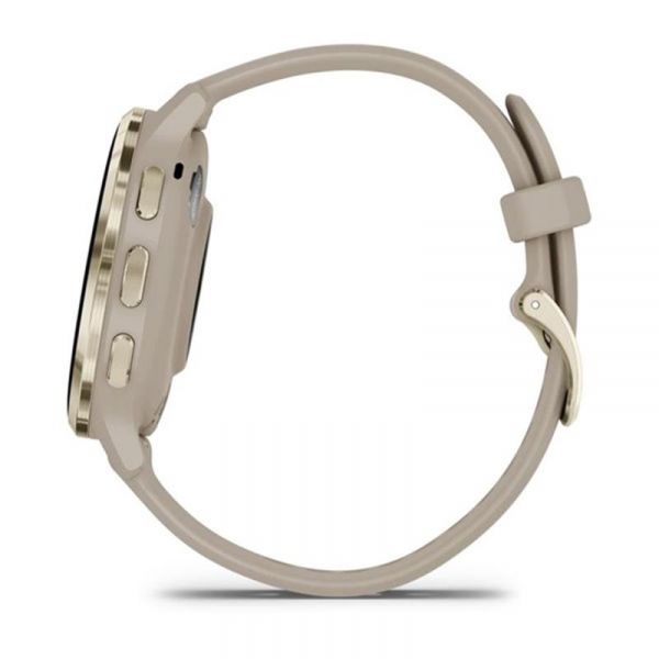 �����-���� Garmin Venu 3s Soft Gold Stainless Steel Bezel with French Gray Case and Silicone Band (010-02785-52) - �������� 5