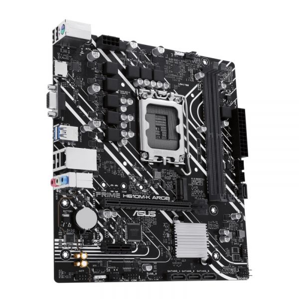   Asus Prime H610M-K ARGB Socket 1700 -  4