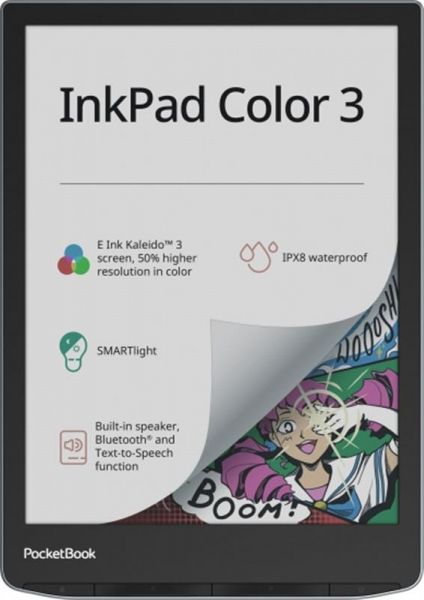   PocketBook 743C InkPad Color 3 Stormy Sea (PB743K3-1-CIS) -  1