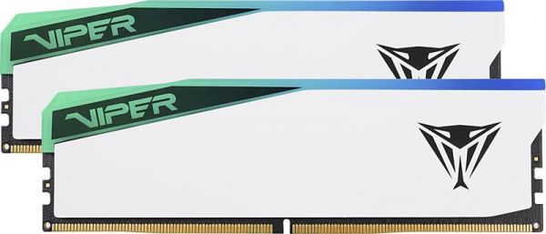   DDR5 2x32GB/6200 Patriot Viper Elite 5 RGB (PVER564G62C42KW) -  1