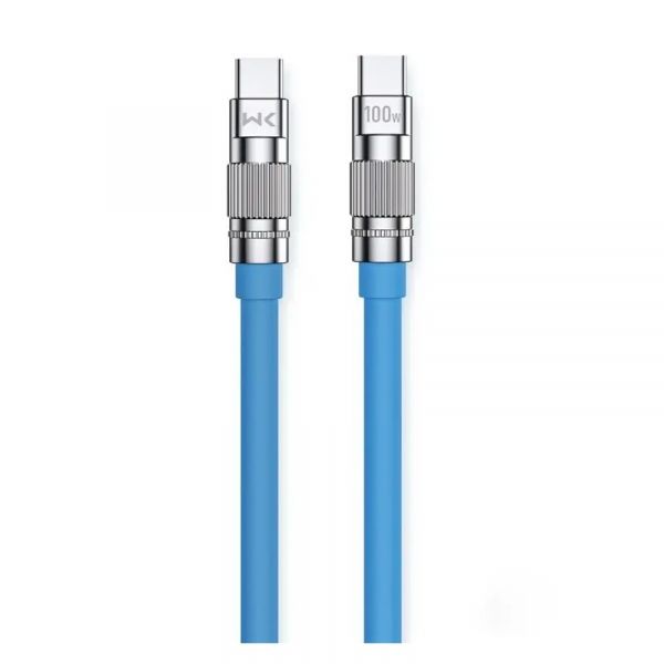  WK WDC-188 Wingle Series USB-C - USB-C 100W, 1 Blue (6941027632932) -  1