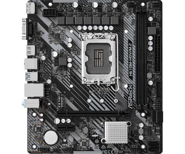   ASRock H610M-HDV/M.2 R2.0 Socket 1700 -  2
