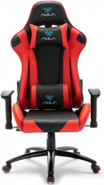 ����� ��� ������� Aula F1029 Gaming Chair Black/Red (6948391286181) - �������� 1