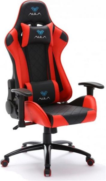 ����� ��� ������� Aula F1029 Gaming Chair Black/Red (6948391286181) - �������� 2