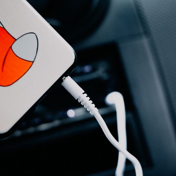  Xqisit Audio Cable 3.5  - 3.5  (M/M), 1.2 , White (4029948026954) -  5