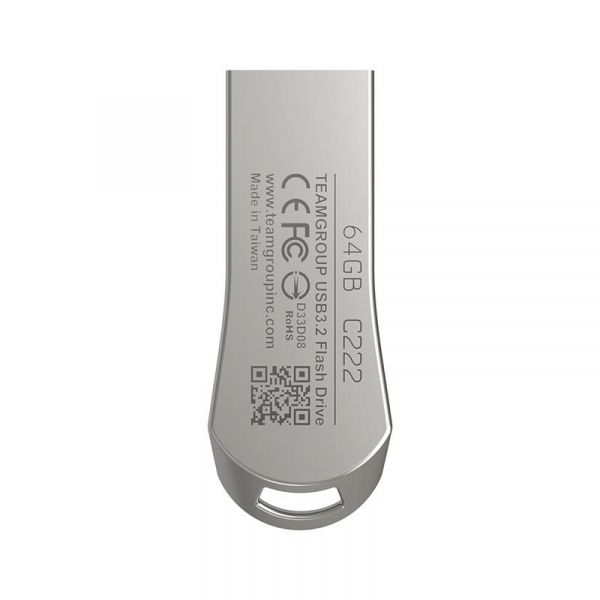 - USB3.2 64GB Team C222 Silver (TC222364GS01) -  2