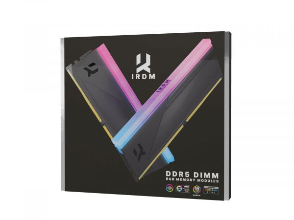   DDR5 2x32GB/6000 Goodram IRDM RGB Black (IRG-60D5L30/64GDC) -  4