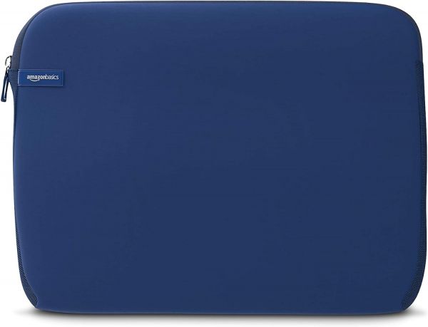    Amazon Basics Sleeve 15.6" Navy Blue (BO1EFMIL4U) -  1
