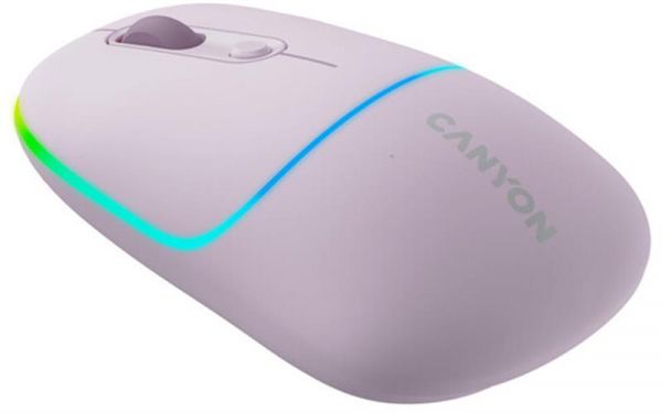 ���� ���������� Canyon MW-22 Dual Band RGB Wireless Pearl Rose (CNS-CMSW22PR) - �������� 3