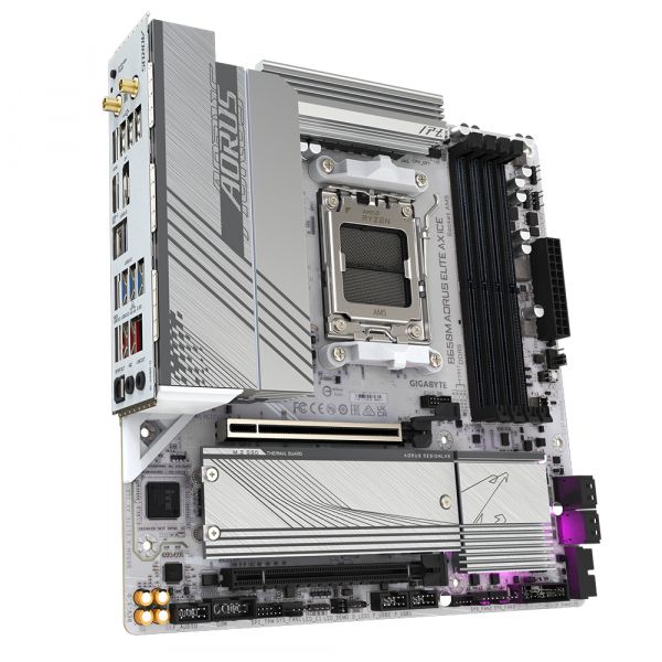 ����������� ����� Gigabyte B650M Aorus Elite AX Ice Socket AM5 - �������� 3