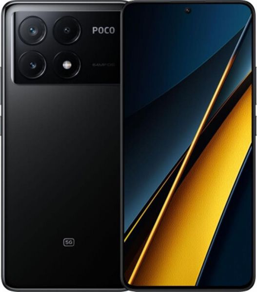  Xiaomi Poco X6 Pro 5G 12/512GB Dual Sim Black -  1
