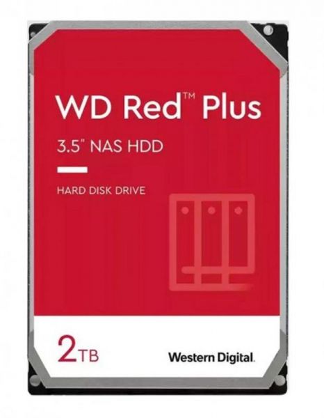 ����������� HDD SATA 2.0TB WD Red Plus 5400rpm 256MB (WD20EFPX) - �������� 1