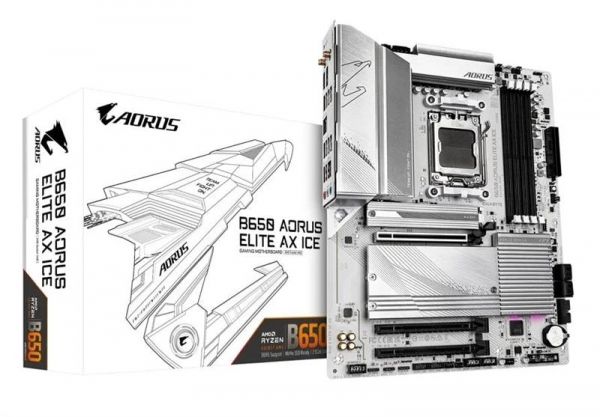 ����������� ����� Gigabyte B650 Aorus Elite AX Ice Socket AM5 - �������� 1