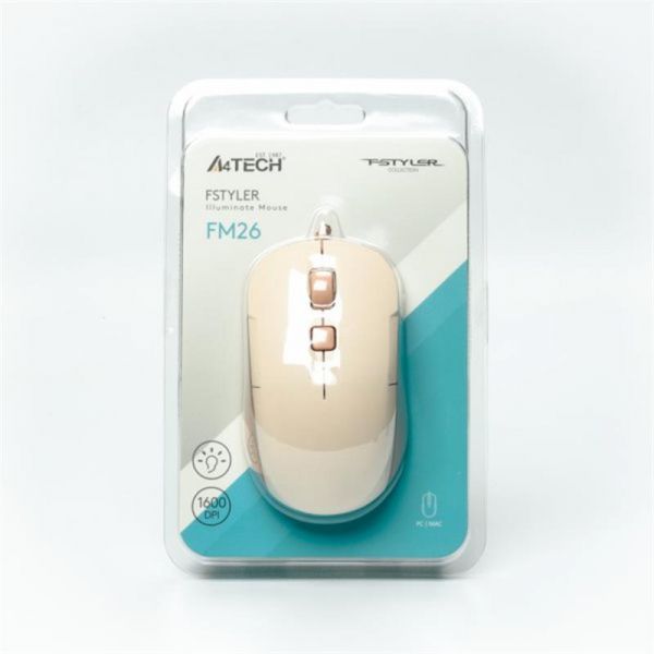  A4Tech Fstyler FM26 Cafe Latte -  10