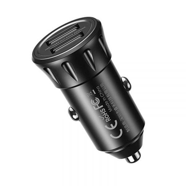 ������������� �������� ���������� Remax Vanguard Series 2xUSB 2.4A Black (RCC-236) - �������� 1