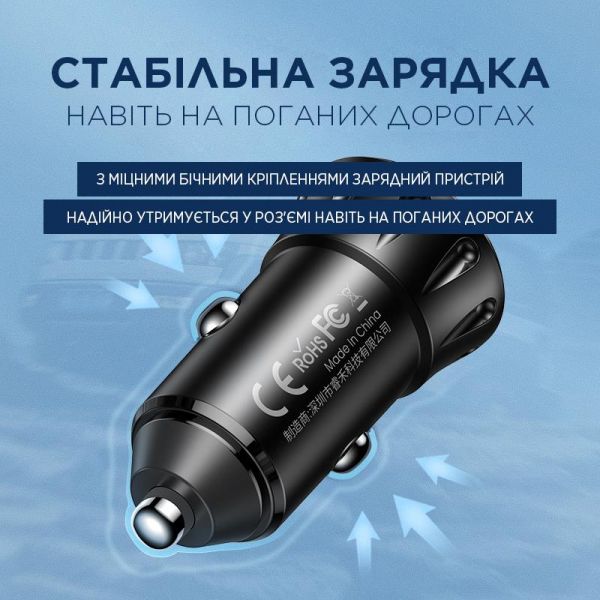 ������������� �������� ���������� Remax Vanguard Series 2xUSB 2.4A Black (RCC-236) - �������� 3