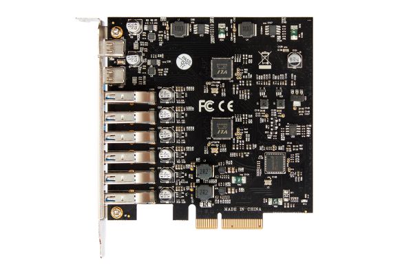   Frime PCI-E to USB3.2 Gen2 TYPE-A+C (6+2 ) ASM3142+VL822 (ECF-PCIEtoUSB013) -  1