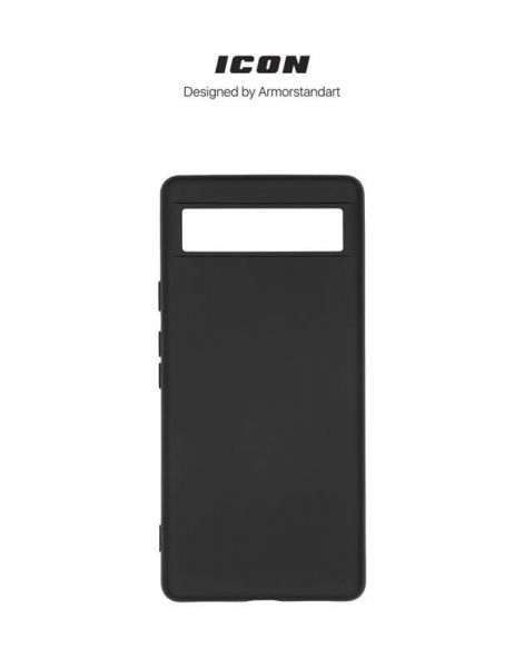 - Armorstandart Icon  Google Pixel 6a Black (ARM70907) -  3