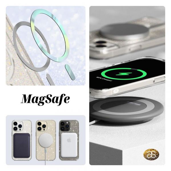 �����-�������� Armorstandart Glow Magsafe ��� Apple iPhone 14 Pro Transparent (ARM69724) - �������� 4