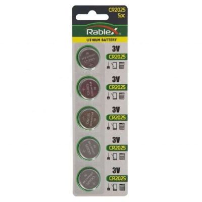 ��������� Rablex CR2025, 3�, 5 �� - �������� 1