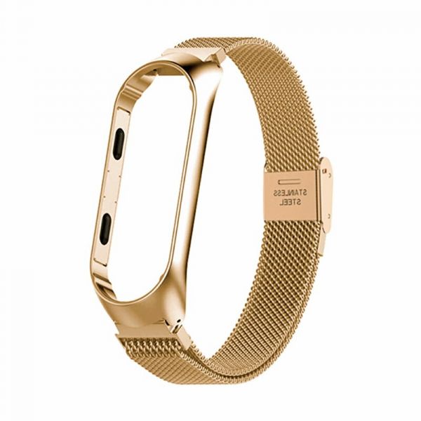 ������� BeCover Metal ��� Xiaomi Mi Smart Band 8 Gold (709359) - �������� 1