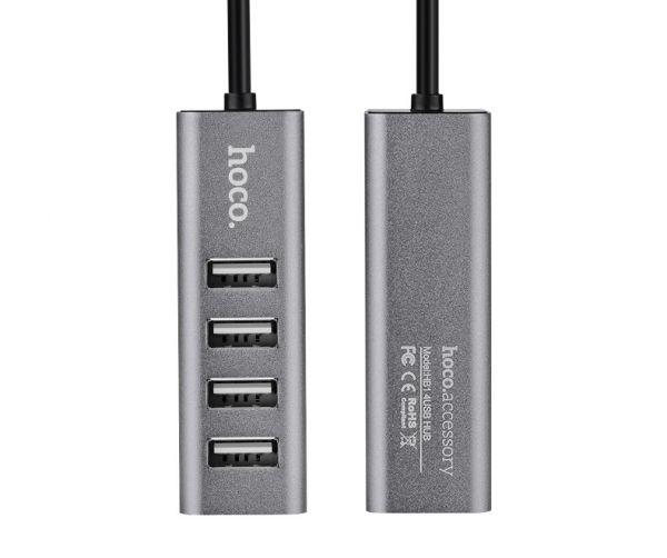  USB2.0 Hoco HB1 4USB2.0 Tarnish (HB1UT) -  2