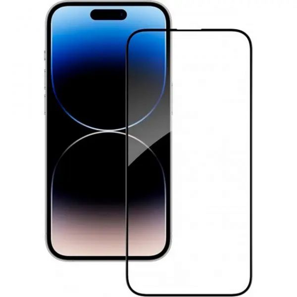 �������� ������ ��� Apple iPhone 15/14 Pro Black, 0.3 ��, 5D/10D (Z26655) ��� �������� - �������� 1