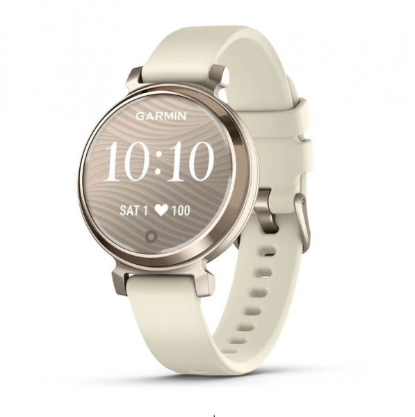 �����-�������� Garmin Lily 2 Cream Gold with Coconut Silicone Band (010-02839-20) - �������� 1