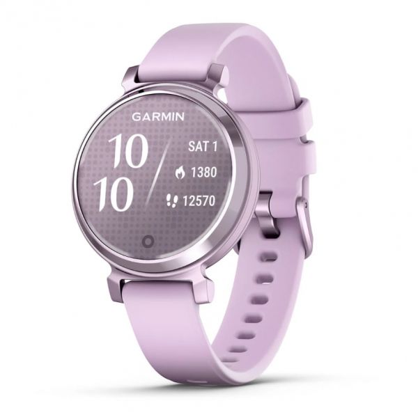 �����-�������� Garmin Lily 2 Metallic Lilac with Lilac Silicone Band (010-02839-01) - �������� 1