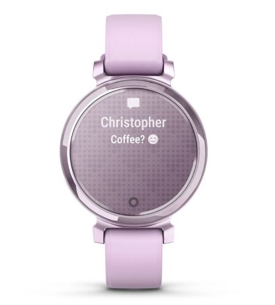 �����-�������� Garmin Lily 2 Metallic Lilac with Lilac Silicone Band (010-02839-01) - �������� 4