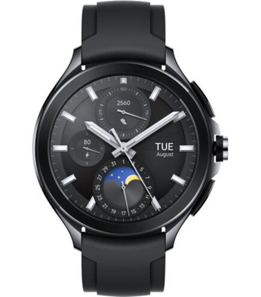 �����-�������� Xiaomi Watch 2 Pro Bluetooth Black Case with Black Fluororubber Strap (BHR7211GL) - �������� 3