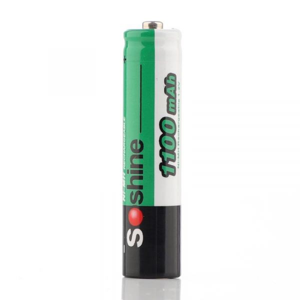 ������������ Soshine AAA/HR03 NI-MH 1100 mAh 1�� - �������� 1
