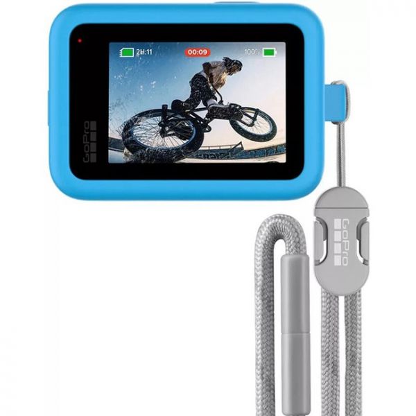 ����� + ������� GoPro Sleeve&Lanyard Blue ��� HERO9 (ADSST-003) - �������� 2