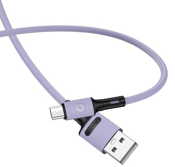 ������ Usams US-SJ435 USB - Micro USB, 1 �, Purple (SJ435USB04) - �������� 1
